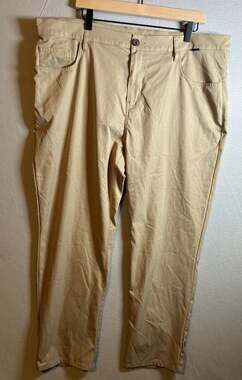 TravisMathew Pants Size 42 Khaki Polyester